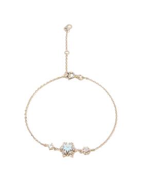 三福初雪降临旋转手链单条 气质时尚装饰首饰配饰链条851196