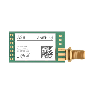 集芯微全/半双工2.4G无线串口LoRa模块高速连传自适应空速SX1281