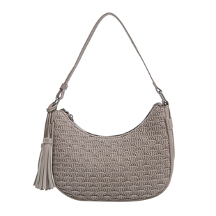 超火牛角饺子包女士2026新款高级感休闲百搭大容量单肩斜挎月牙包