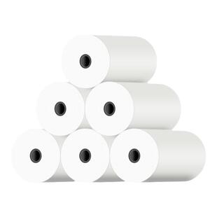 收银纸小票纸热敏打印纸美团外卖超市餐厅收银打印纸小卷芯标签纸批发整箱