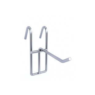 网片网格挂钩饰品手机配件挂勾黑白色网钩袜子零食超市货架铁钩子