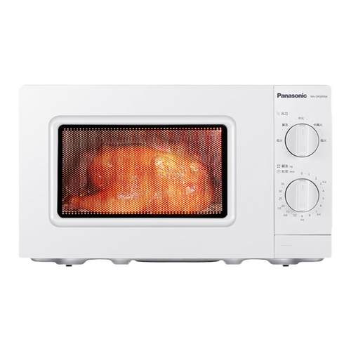 松下微波炉家用小型机械式转盘旋钮式加热SM30官网正品白色烹饪机