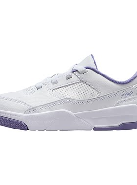 Nike耐克Jordan正品FLIGHT COURT中小童低帮运动篮球鞋HF3332-115