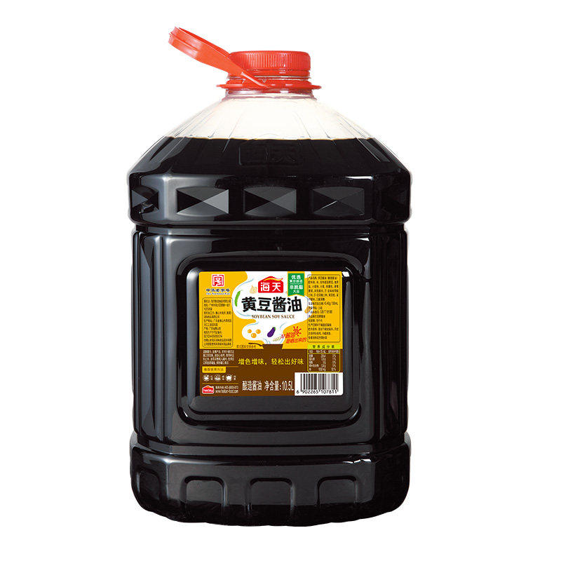 海天黄豆酱油4.9L/桶商用酱油