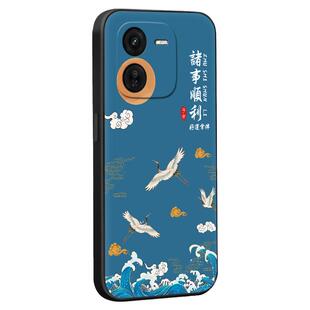 秋昊适用于vivoiqooz9x手机壳v2353a彩绘ipooz9×时尚iq00z9x国潮风ipo0z9x中老年vvioiqo0z9x气质时尚ipooz9