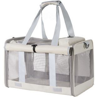 猫包外出便携四季透气大容量单肩防应激宠物背包猫咪出门神器夏天