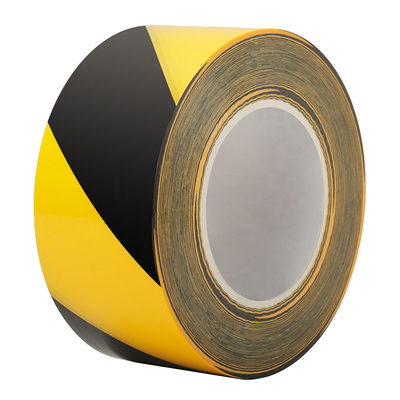 警示胶带黑黄斑马线安全警戒胶带