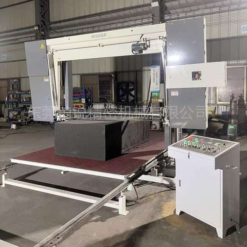 东莞铂锐海棉台板平切机泡绵切片机家私海绵平切机聚氨酯海绵切片