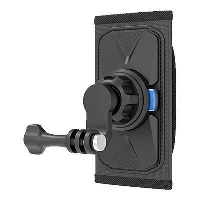 磁吸快拆书包肩带支架万向背包夹适用大疆DJI pocket3运动相机配件第一人称视角固定拍摄支架