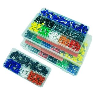 管型端子VE预绝缘冷压线耳铜鼻欧式针形接线端子线电接头压线钳