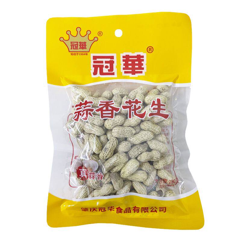 冠华 蒜香花生180克古方炮制蒜香诱人粒粒香脆办公休闲下午茶零食