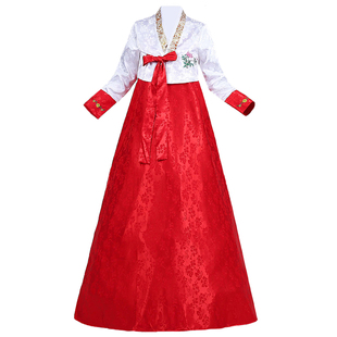 改良韩国宫廷古装传统朝鲜服族服装成人韩服女装大长今舞蹈演出服