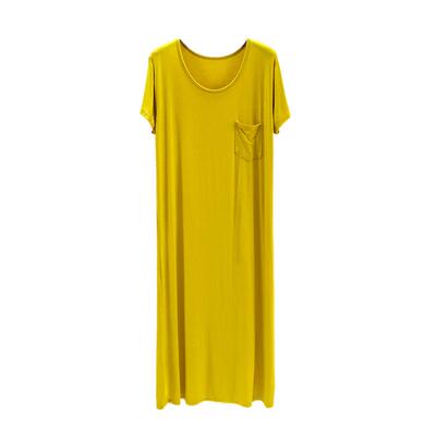 莫代尔冰丝外穿大码打底裙家居服