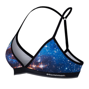 stonemen【源自澳洲】性感无钢圈美背内衣法式三角杯文胸薄-宇宙