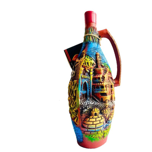 格鲁吉亚进口红酒  陶罐红酒  saperavi干红 酒柜收藏品