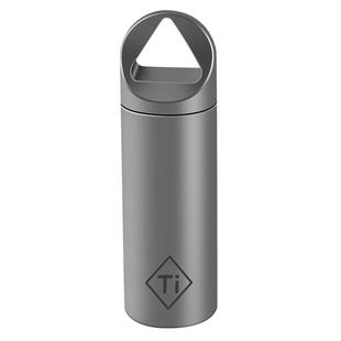 钛药盒迷你小药盒随身便携老人儿童小号密封收纳早晚急救药丸盒子