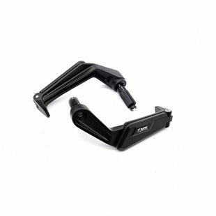 摩托车后视镜街车复古车把镜改装护弓折叠后视手把镜反光镜铝合金