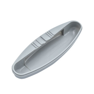 铁皮文件柜配件拉手资料柜内嵌扣手塑料把手钢制更衣柜抽屉拉手