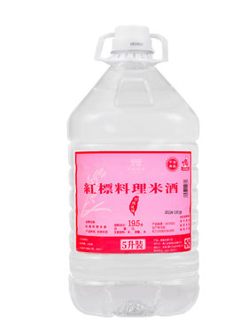 台湾风味红标料理米酒5L