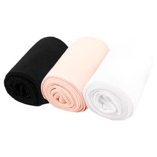 儿童连裤袜女童夏季薄款袜子九分不连脚打底裤袜丝袜白色舞蹈袜女