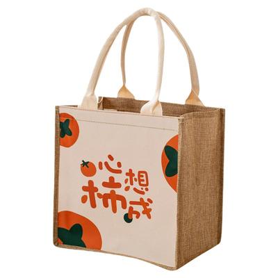 小众拉链手拎包上班族购物袋子