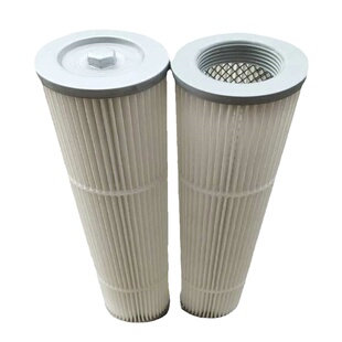 阿特拉斯钻机除尘滤芯D7D9集尘设备防水防油工业粉尘内螺纹滤筒