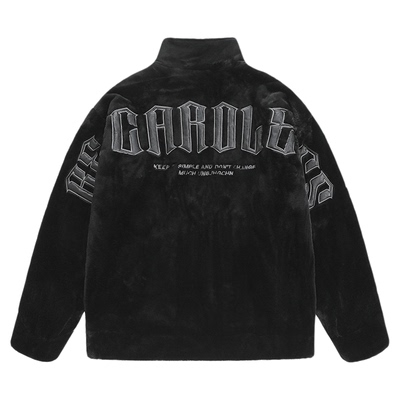 BJHG仿兔绒加厚潮牌棉衣