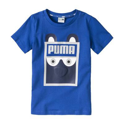 PUMA/彪马正品儿童当季新款休闲圆领印花运动T恤Monster 580301