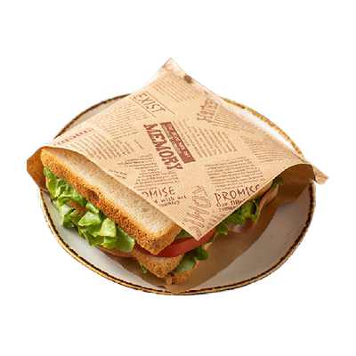 烤乐仕三明治包装纸防油纸100张