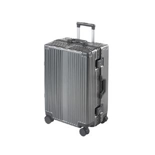 Semir/森马新款行李箱女铝框旅行箱男20寸学生拉杆登机箱结实耐用