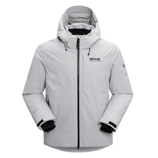 NORTHLAND诺诗兰羽绒服鹅绒男士秋冬户外防风防水保暖鹅绒服外套