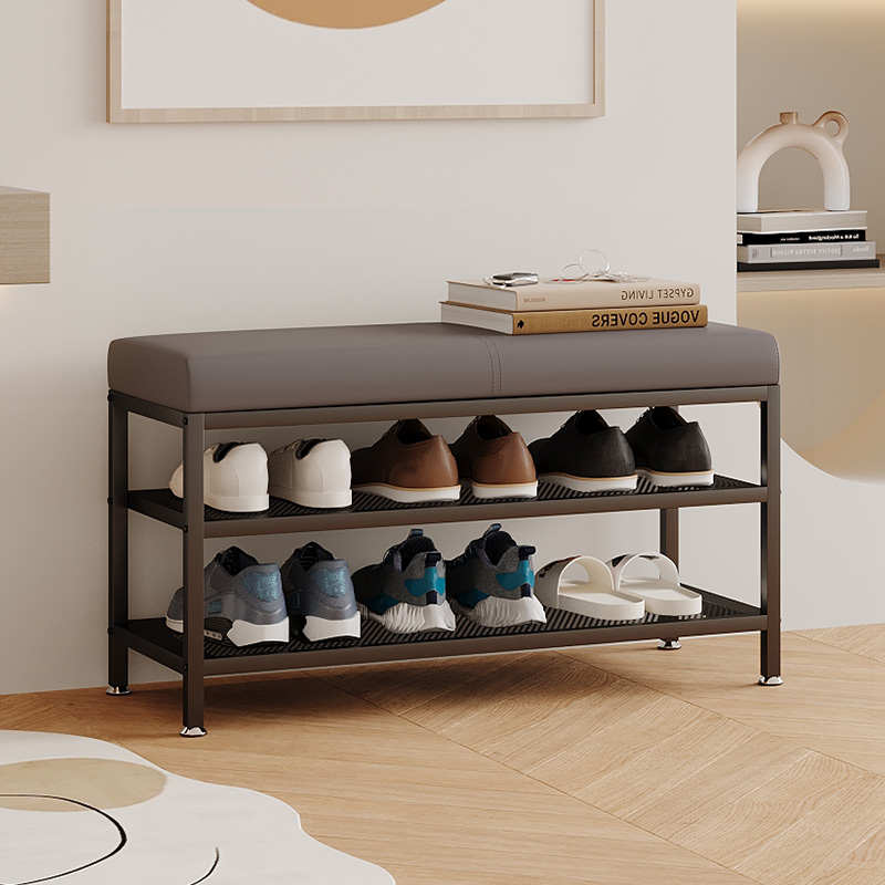 换鞋凳家用门口可坐软包长条凳坐凳一体凳鞋柜进门入户收纳穿鞋凳