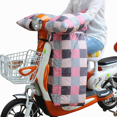 加厚保暖电动车挡风被保暖分体式