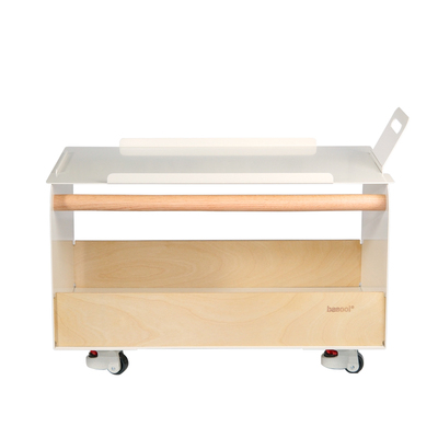 basool移动茶几推车工业风