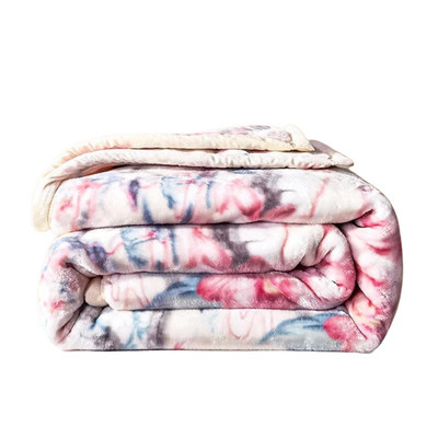 富安娜加厚盖毯拉舍尔毛毯5-8斤