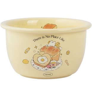 蓝莲花陶瓷餐盘碗碟餐具套装高颜值可爱深盘米饭碗面碗一人食家用