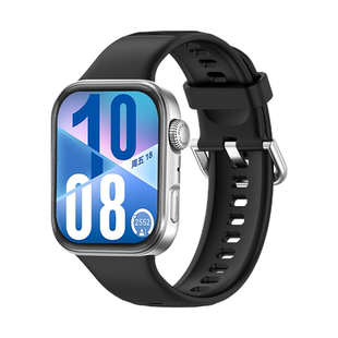 适用华为FIT4表带fit4pro手表fit5/fit5pro同款硅胶腕带watchfit3智能运动手环透气男女专用接口替换配件高级