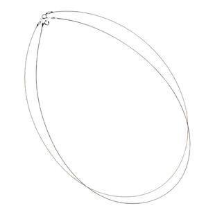 鱼线吊坠绳项链吊坠黄金挂绳锁骨链绳金锁项圈项链绳专用绳钢丝绳