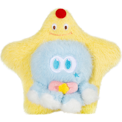 张杰周边毛绒八花衣服星星娃衣