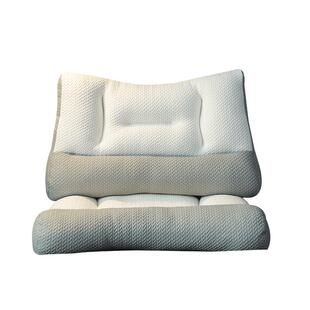 反牵引枕芯护颈椎养眠枕头分区舒睡软枕大豆抗菌枕双人家用侧睡枕