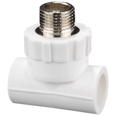 外丝牙三通变径异径PPR转接头1寸