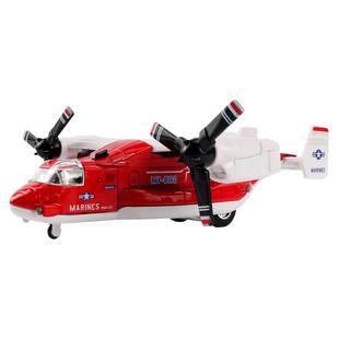 美国鱼鹰运输机飞机模型儿童合金玩具仿真战斗机男孩直升机礼物