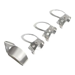 金属拇指拨片 班卓琴夏威夷吉他 手指食指弹片 钢音十足 乐器配件