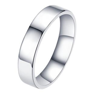 食指素圈男戒大码戒指男冷淡风ins简约钛钢不掉色情侣刻字女大号