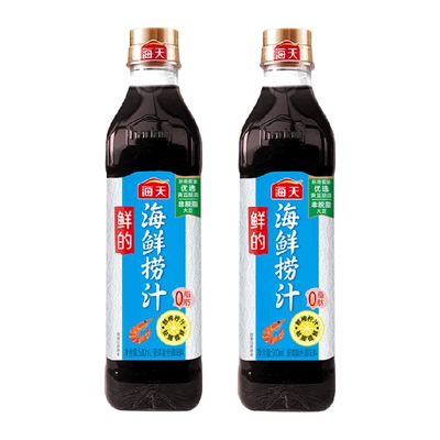 海天海鲜捞汁500ml×2瓶