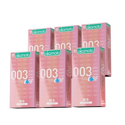 冈本003粉金超薄超润滑避孕套0.03裸入安全套男用官方正品旗舰店