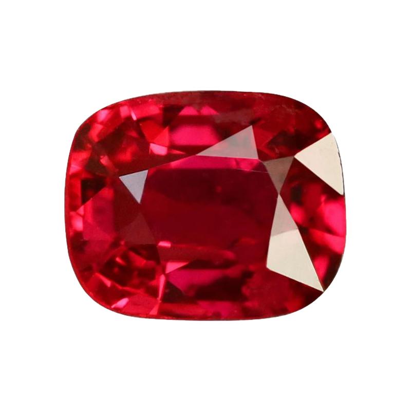 J5绝地武士尖晶缅甸天然无烧裸石18K金高端定制戒指吊坠耳坠手链