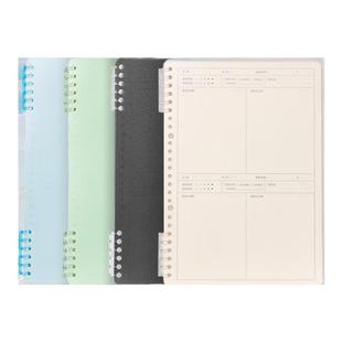 得力不硌手错题本B5作业本子小学生专用纠错本语文数学错题整理学习改错题本集初中生高中生错题簿活页笔记本