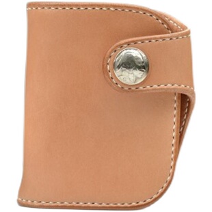 cigar手作复古红月枥木鞍革真皮轻奢简约钱包财布钱夹卡包证件包