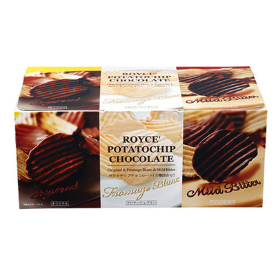 北海道royce乳酪微苦巧克力薯片
